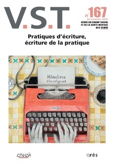 Front cover_VST, n°167. Pratiques d'écriture, écriture de la pratique