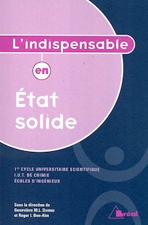 Front cover_Etat solide