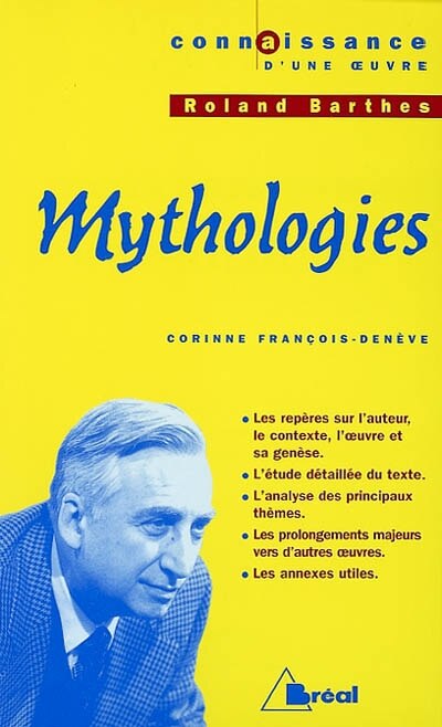 Front cover_Mythologies, Roland Barthes