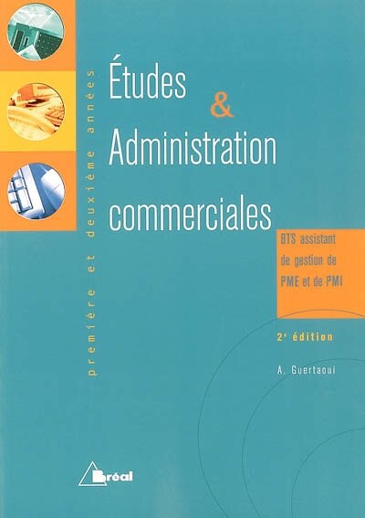 Front cover_Etudes et administration commerciales