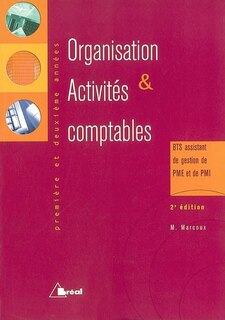 Organisations et activités comptables: première et deuxième années