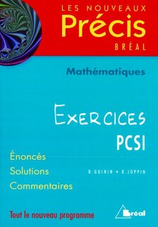 Front cover_Mathematiques, exercices PCSI