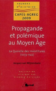 Front cover_Propagande et polémique au Moyen Age