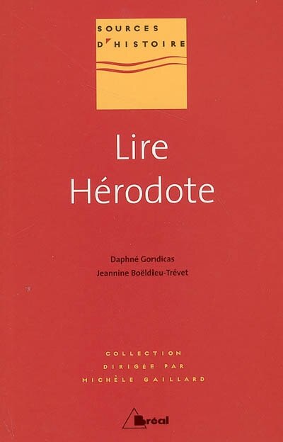 Front cover_Lire Hérodote