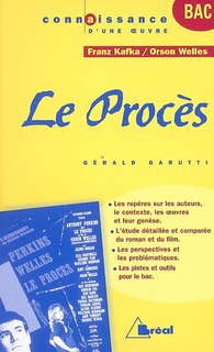 Front cover_Le procès, Franz Kafka-Orson Welles