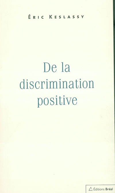 Couverture_De la discrimination positive