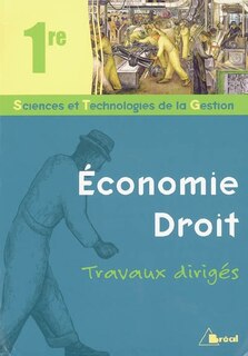 Couverture_Economie-droit 1re STG