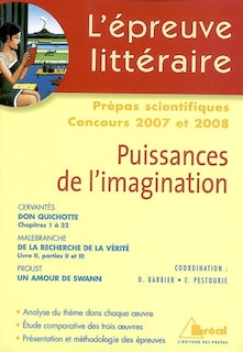 Front cover_L' épreuve littéraire, prépas scientifiques, concours 2007 et 2008
