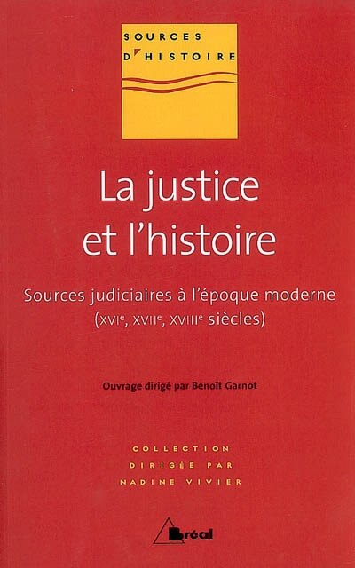 Couverture_La justice et l'histoire