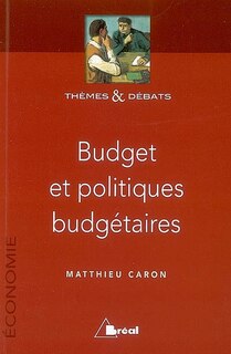 Front cover_Budget et politiques budgétaires