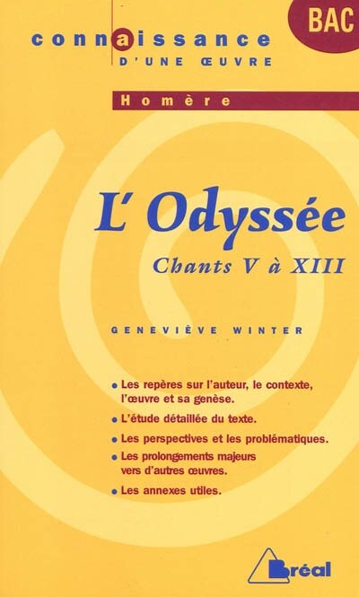 Couverture_L' odyssée, Homère