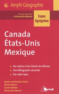 Front cover_Canada, Etats-Unis, Mexique