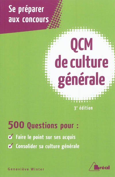 Front cover_QCM de culture générale