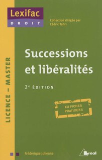 Front cover_Successions et libéralités