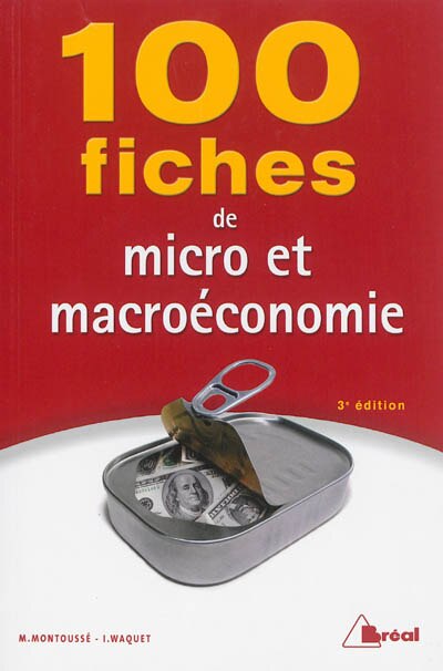 Couverture_100 fiches de micro et macroéconomie