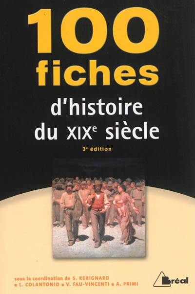 Front cover_100 fiches d'histoire du XIXe siècle