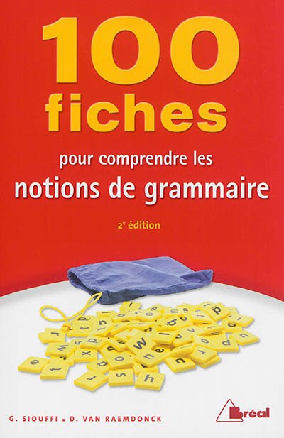 Front cover_100 fiches pour comprendre les notions de grammaire