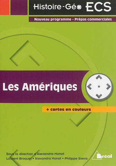 Couverture_Les Amériques : nouveau programme, prépas commerciales