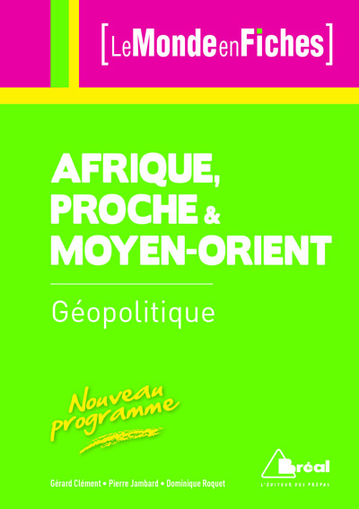 Front cover_Afrique, Proche et Moyen-Orient
