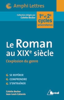 Front cover_Le roman au XIXe siècle, l'explosion du genre