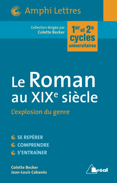 Front cover_Le roman au XIXe siècle, l'explosion du genre