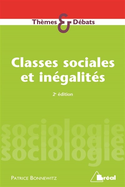 Couverture_Classes sociales et inégalités : stratification et mobilité