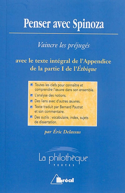 Couverture_Penser avec Spinoza