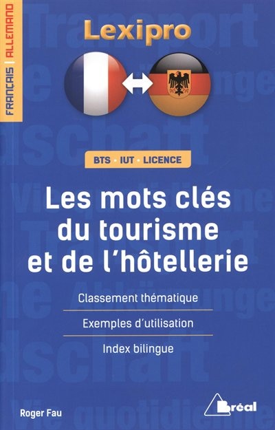 Couverture_Les mots clés du tourisme et de l'hôtellerie