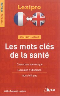 Front cover_Les mots-clés de la santé, français-anglais