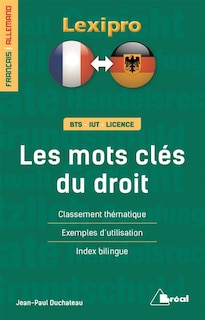 Front cover_Les mots-clés du droit, français-allemand