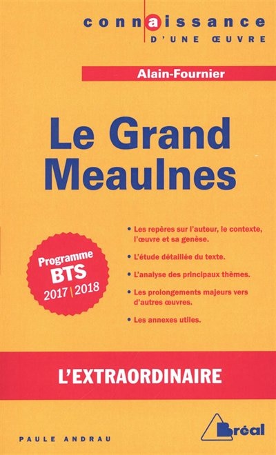 Couverture_Le Grand Meaulnes, Alain Fournier