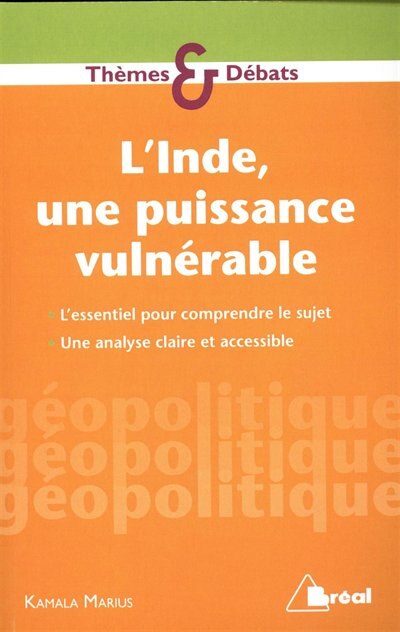 Front cover_L' Inde, une puissance vulnérable