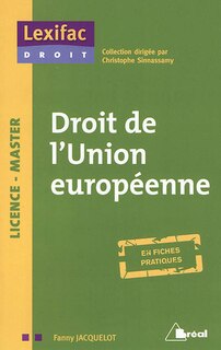 Couverture_Droit de l'Union européenne