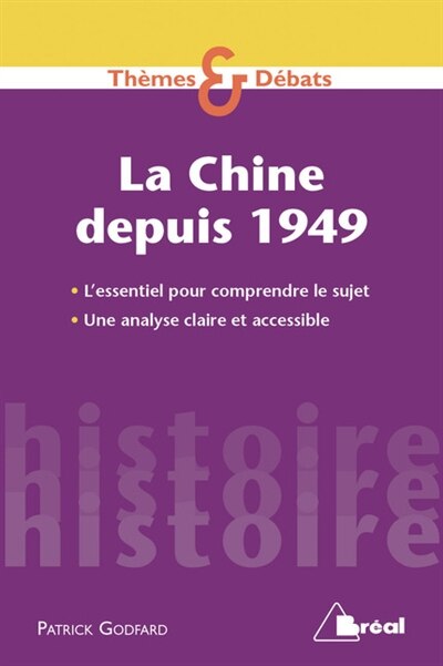 Front cover_La Chine depuis 1949