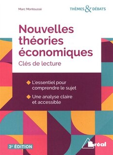 Couverture_Nouvelles théories économiques : clés de lecture