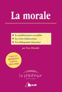 Front cover_La morale : programme agrégation interne 2019-2020