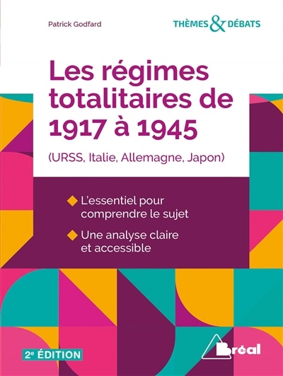 Couverture_Les régimes totalitaires de 1917 à 1945 : URSS, Italie, Allemagne, Japon