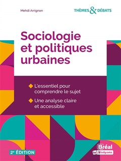 Couverture_Sociologie et politiques urbaines