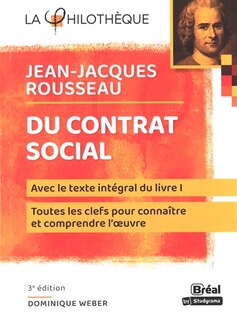 Front cover_Du contrat social, Jean-Jacques Rousseau : avec le texte intégral du livre I
