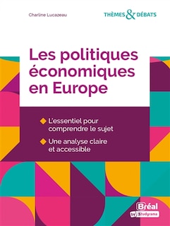 Front cover_Les politiques économiques en Europe