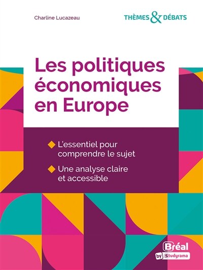Front cover_Les politiques économiques en Europe