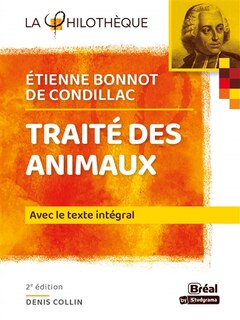 Front cover_Traité des animaux, Etienne Bonnot de Condillac