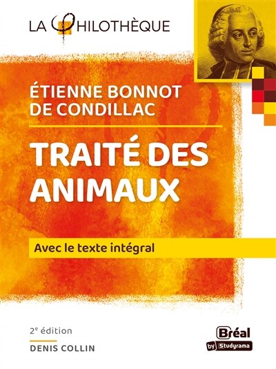 Front cover_Traité des animaux, Etienne Bonnot de Condillac