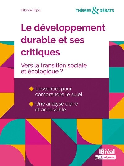 Front cover_Le développement durable et ses critiques