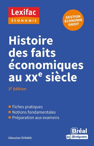 Couverture_Histoire des faits économiques au XXe siècle