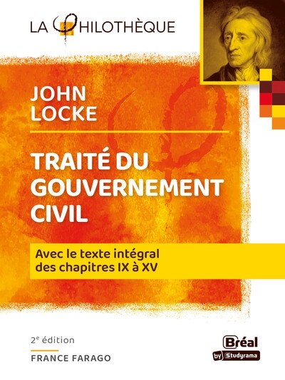 Couverture_Traité du gouvernement civil, John Locke : avec le texte intégral des chapitres IX à XV