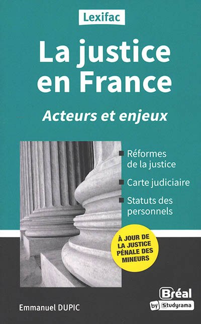 Front cover_La justice en France