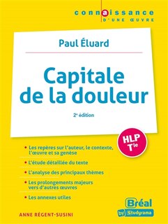 Front cover_Capitale de la douleur, Paul Eluard