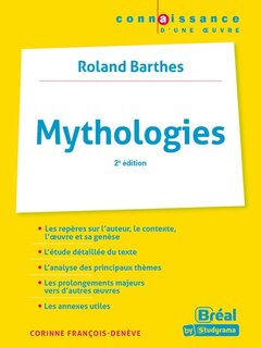 Front cover_Mythologies, Roland Barthes