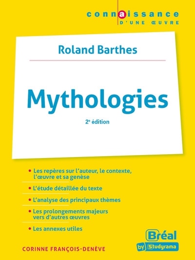 Front cover_Mythologies, Roland Barthes